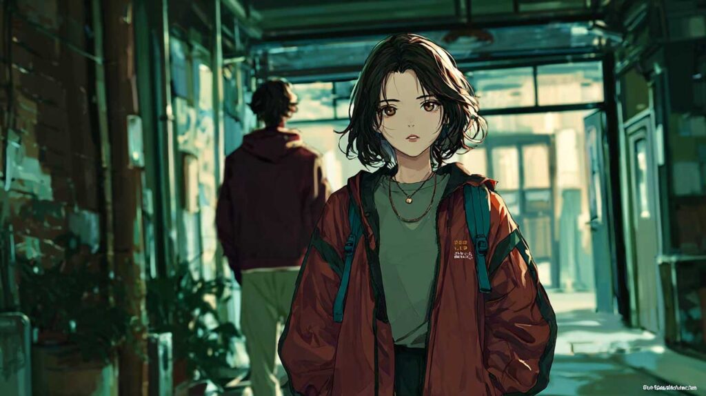浮気調査をする探偵
