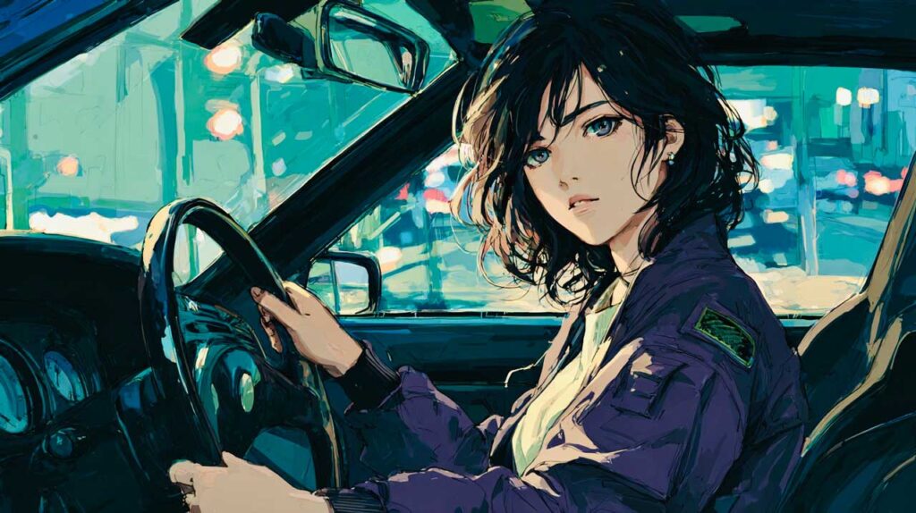浮気調査をする探偵