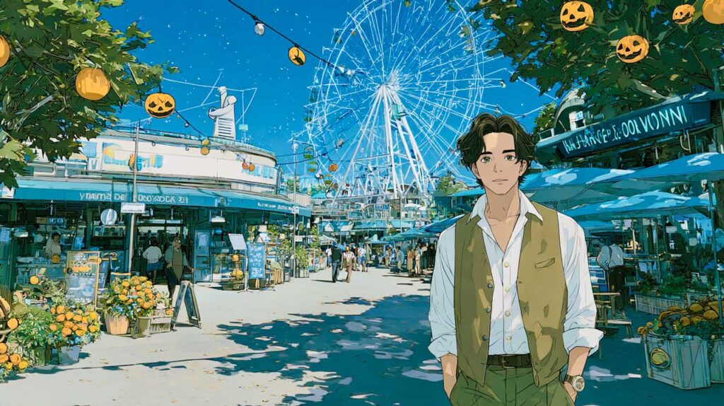 浮気調査をする探偵