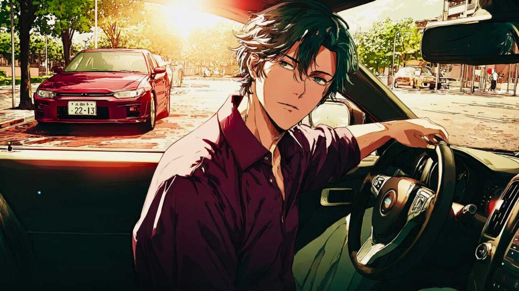 浮気調査をする探偵