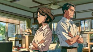 喧嘩をする20年目の夫婦