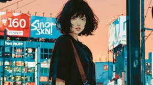 浮気調査をする探偵