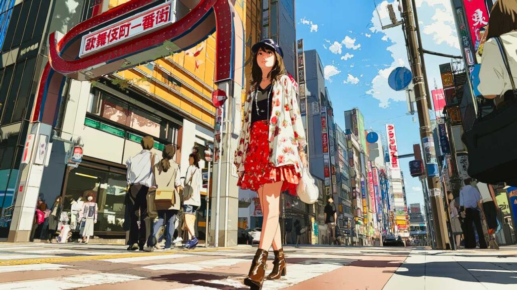 浮気調査をする探偵