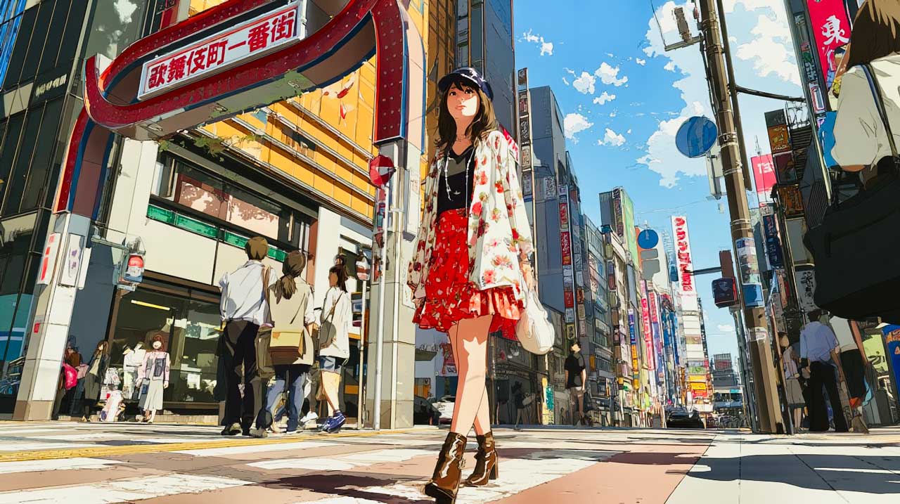 浮気調査をする探偵